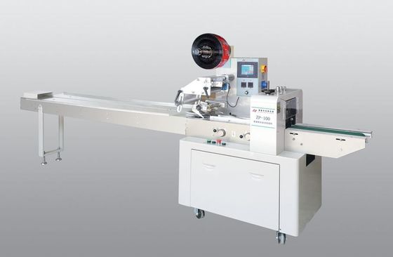 China Bakery Cake Pillow Packing Machine 4000mm * 950mm * 1600mm Dimension supplier