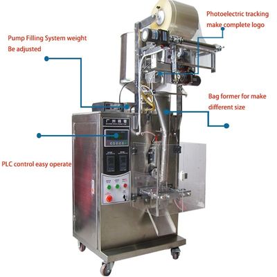 China Spice Condiment Packaging Machine High Strength 304 Stainless Steel Material supplier