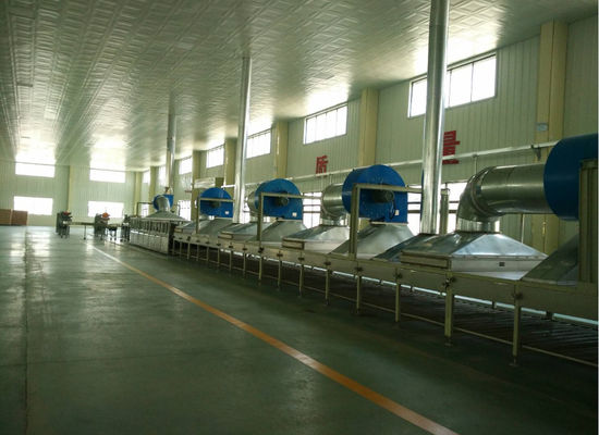 China Low Consumption Noodle Production Line High Strength Stainless Steel Material supplier