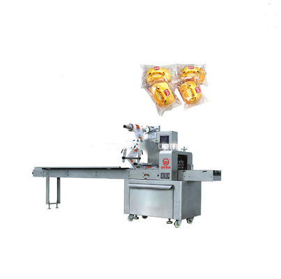 China Automatic Bread Packing Machine , 220V Input Horizontal Packaging Machine supplier