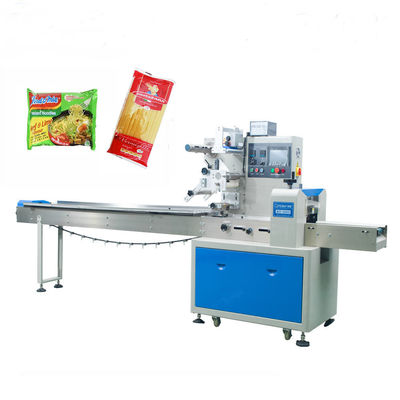 China First Class Pillow Packing Machine For Noodle PLC / Double Inverter Control supplier