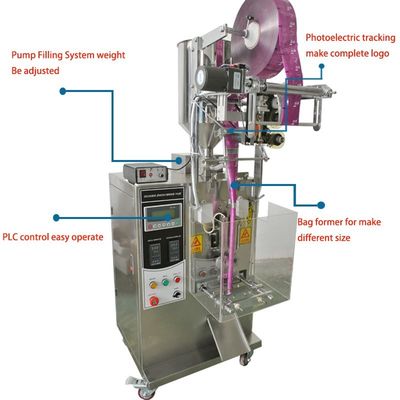 China Seasoning Powder Sachet Packaging Machine Microcomputer Chip Control supplier