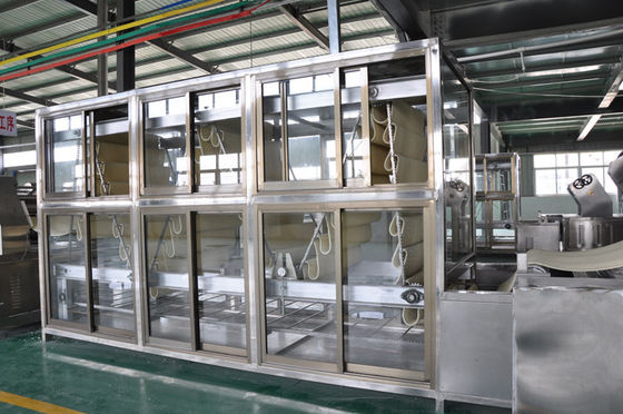 China Stainless Steel Instant Fried Automatic Noodle Making Machine Energy Saving supplier