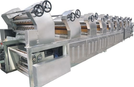 China Stainless Steel Fried Instant Noodles Manufacturing Machine For Wheat Flour supplier
