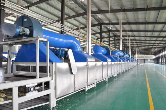 China Instant Noodle Making Machine Commercial , Stainless Steel Noodle Production Line supplier