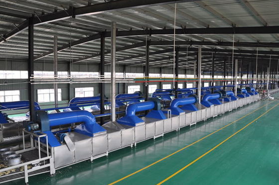 China Sliver Dried Noodles Processing Machine Frequency Control With High Efficiency supplier