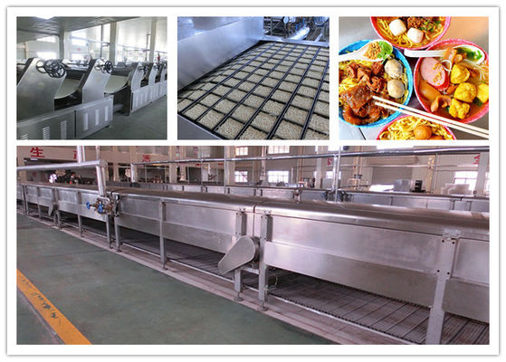 China CE ISO SGS Instant Noodle Making Machine , Automatic Noodle Machine Stainless Steel supplier