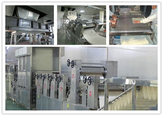 China Room Space Length Customized Fresh Noodle Making Machine Make Ramen Noodles supplier