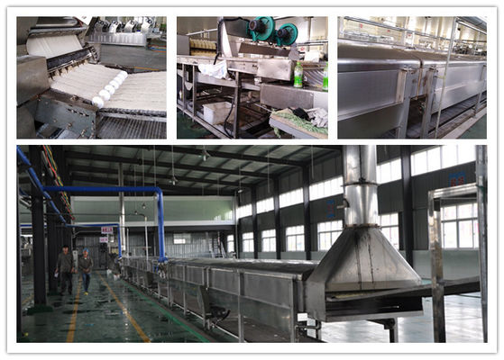 China Bag Instant Noodle Production Line , Compact Structure Cup Noodles Machine supplier