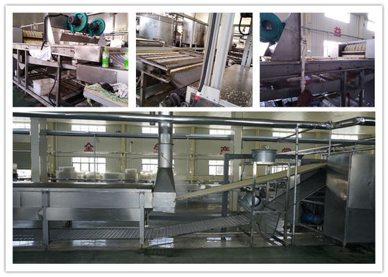 China Fry Pasta Egg Noodle Making Equipment Professional With Large Capacity supplier