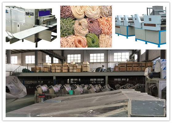 China Industrial Electric Fresh Noodle Making Machine , Vegetable Egg Ramen Noodle Machine Konjac Indomie supplier