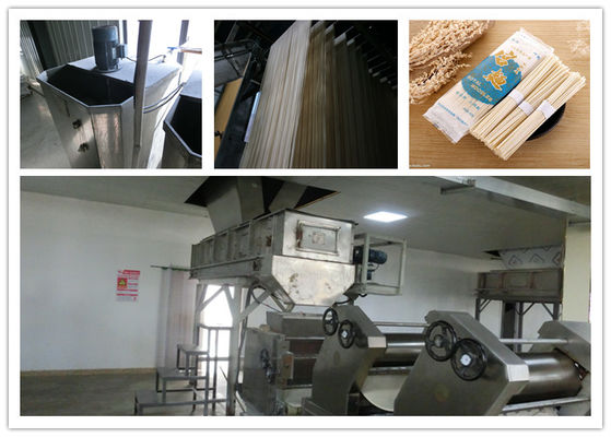 China Dry Noodle Making Machine For Stick Noodle , Electric Automatic Pasta Maker Machine supplier