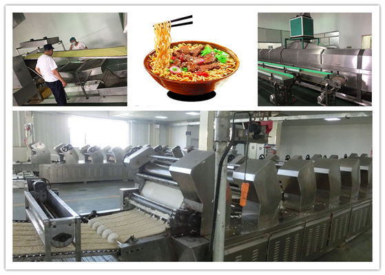 China Integral Structure Automatic Noodle Making Machine , Fried Instant Noodle Making Machine supplier