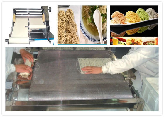 China Low Noise Wheat Flour Fresh Noodle Machine And Ramen Noodle Maker Machine Lines supplier
