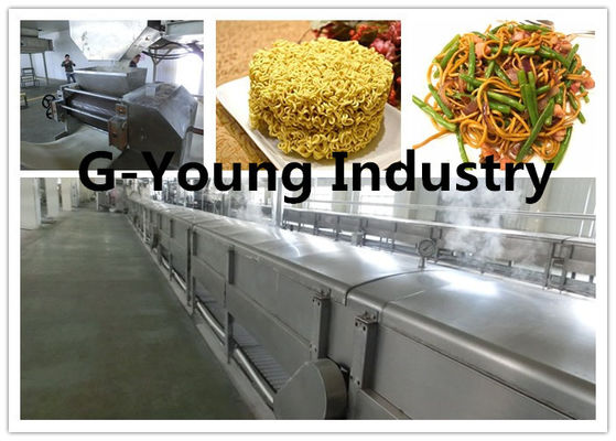 China Fried Instant Fully Automatic Noodle Making Machine 12 Months Warranty supplier