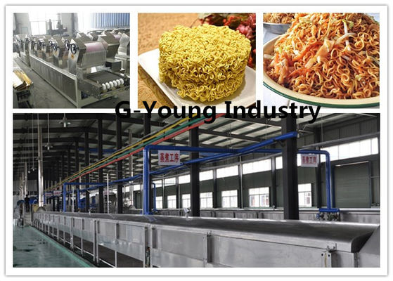 China Commercial Automatic Noodle Making Machine Frying N Fried Instant Noodle Processing supplier