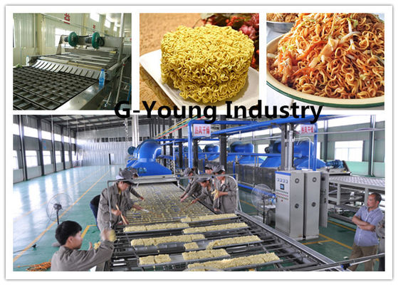 China Oil Frying Automatic Noodle Making Machine For Fried Instant Noodle Making supplier