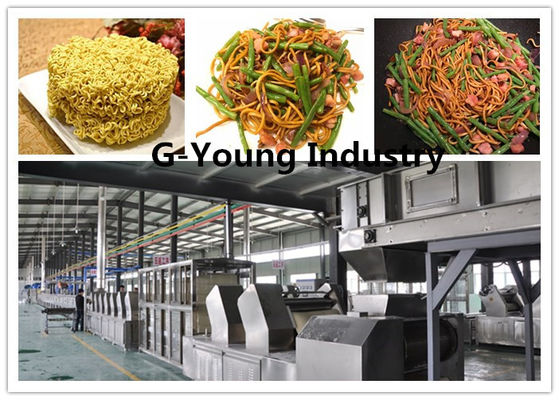 China Efficient Noodle Processing Machine Fried Frying Instant Noodle Making Line supplier