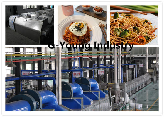 China Automatic Noodle Making Machine Production Line frying fried instant noodle line supplier