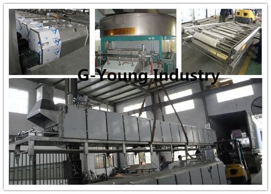 China Super Automatic Noodle Making Machine , Fried Drying Instant Noodle Making Line supplier