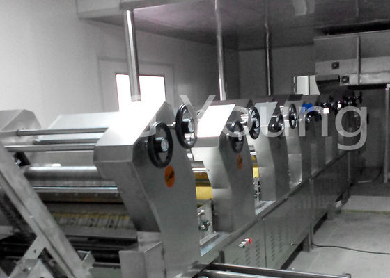 China 62 500 Cakes 450mm Roller Fried Bag Automatic Noodle Making Machine 80g Per Cake supplier