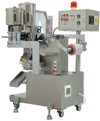 China Twin Seasoning Condiment Packaging Machine Plastic Film Packaging Type supplier