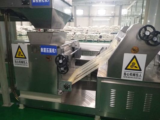 China SS Noodles Manufacturing Machine , Automatic Control System Chinese Noodle Machine supplier