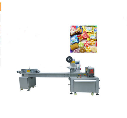 China Mechanical Driven Horizontal Pillow Packing Machine , Cookie Packaging Machine supplier