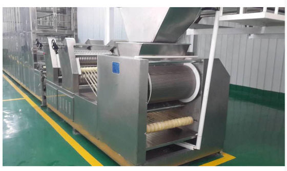 China 380V / 220V Input Fresh Noodle Making Machine 3 - 12 Ton Wheat Flour Consumption supplier