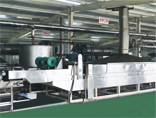 China Advanced Technology Automatic Noodle Making Machine , Fried Instant Noodle Production Line supplier