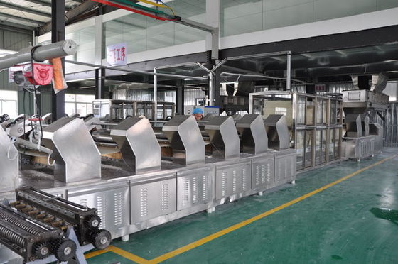 China 304 Stainless Steel Fully Automatic Noodles Making Machine Excellent Drying Effect supplier