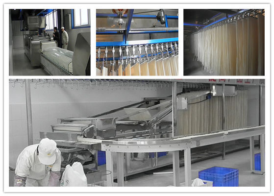 China High Speed Dried Or Fresh Stick Vermicelli Making Machine Low Energy Consumption supplier
