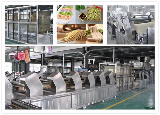 China Multifunction Fresh Noodle Making Machine Production Line High Speed Processing supplier