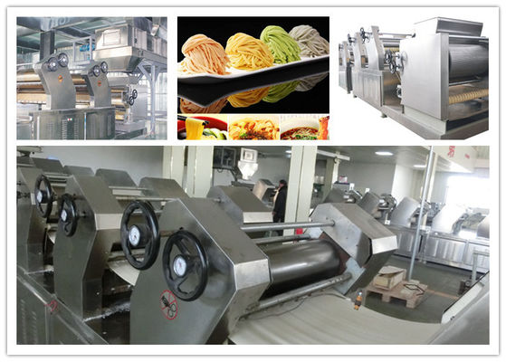 China Multi Functional Fresh Pasta Making Machine , Noodle Production Line High Speed supplier