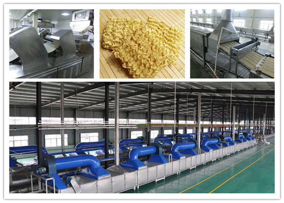 China Automatic Chowmein Making Machine Non Frying Production No Fried Instant Noodle Line supplier