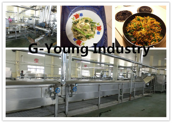 China Energy Saving Instant Fried Automatic Noodle Making Machine High Production Speed supplier