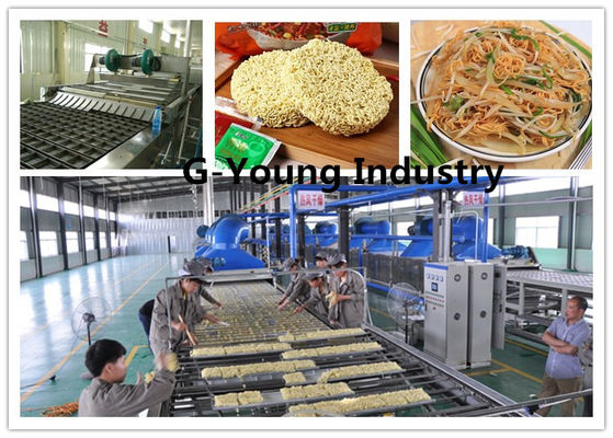 China Instant Automatic Noodle Making Machine For Fried And Frying Noodle Production supplier