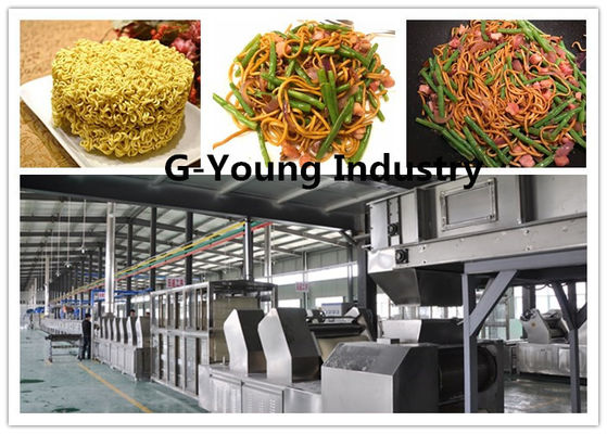 China Efficient Noodle Processing Machine Fried Frying Instant Noodle Making Line supplier