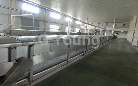 China 160,000 Bags / Shift Noodle Manufacturing Machinery Fried Instant Noodle Making Machine supplier