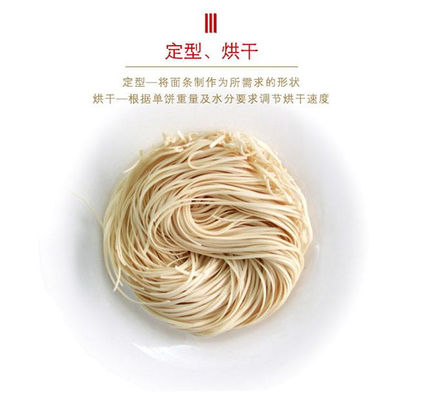 Low Energy Ramen Noodle Maker Machine , High Output Noodles Plant Machine supplier