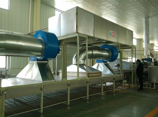 Steam Instant Noodle Production Line , SS Material Noodle Making Machine supplier