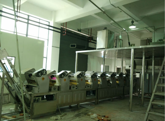 2 - 3 Ton Weight Manual Noodle Production Line Precise Noodle Weight Control supplier
