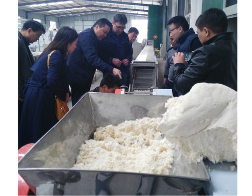 Low Consumption Noodle Production Line High Strength Stainless Steel Material supplier