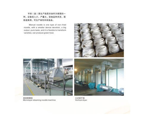 Fresh Noodles Manufacturing Machine , High Efficiency Automatic Chowmein Machine supplier