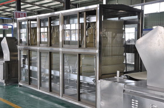 304 Stainless Steel Fully Automatic Noodles Making Machine Excellent Drying Effect supplier