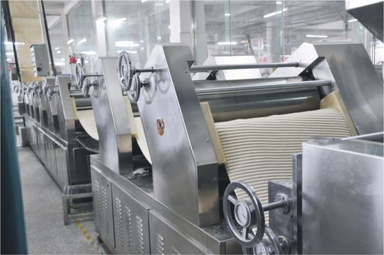 7 Rollers Full Auto Fresh Noodles Making Machine , Noodle Making Equipment supplier