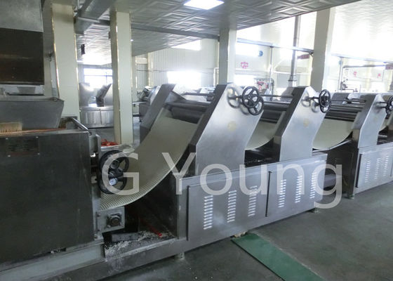 330mm Roller Fried Bag Automatic Noodle Making Machine Instant High Speed Production supplier