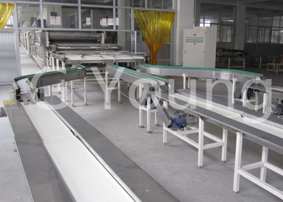 62 500 Cakes 450mm Roller Fried Bag Automatic Noodle Making Machine 80g Per Cake supplier