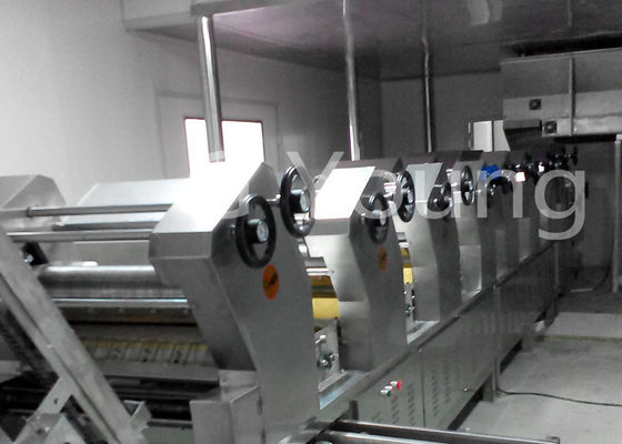 62 500 Cakes 450mm Roller Fried Bag Automatic Noodle Making Machine 80g Per Cake supplier