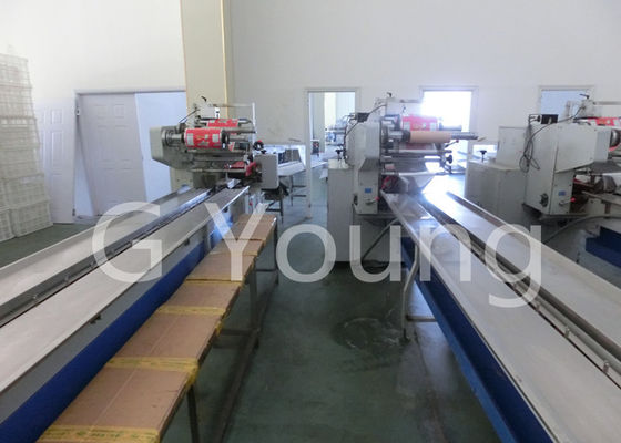 240 000 Cakes 900mm Roller Fried Bag Instant Noodle Machine 65-80g / Cake supplier